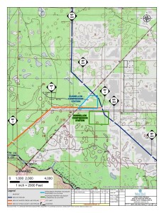 Dunnellon Compressor Station, Marion County, Florida, in Alternatives, by Sabal Trail Transmission, for FERC Docket No. PF14-1-000, 15 November 2013, converted by SpectraBusters