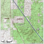 Obrien SE Quad, Suwannee County, Florida, in General Project Description, by SpectraBusters, for FERC Docket No. PF14-1-000, 15 November 2013, converted by SpectraBusters