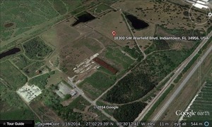 300x181 18300 SW Warfield Blvd in google-earth, in Where are Floridian LNG and FLiNG Energy?, by John S. Quarterman, for SpectraBusters.org, 22 May 2014