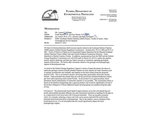 600x464 Soil, in Sabal Trail pipeline considered harmful for karst limestone Floridan Aquifer --FL-DEP, by John S. Quarterman, for SpectraBusters.org, 18 March 2014