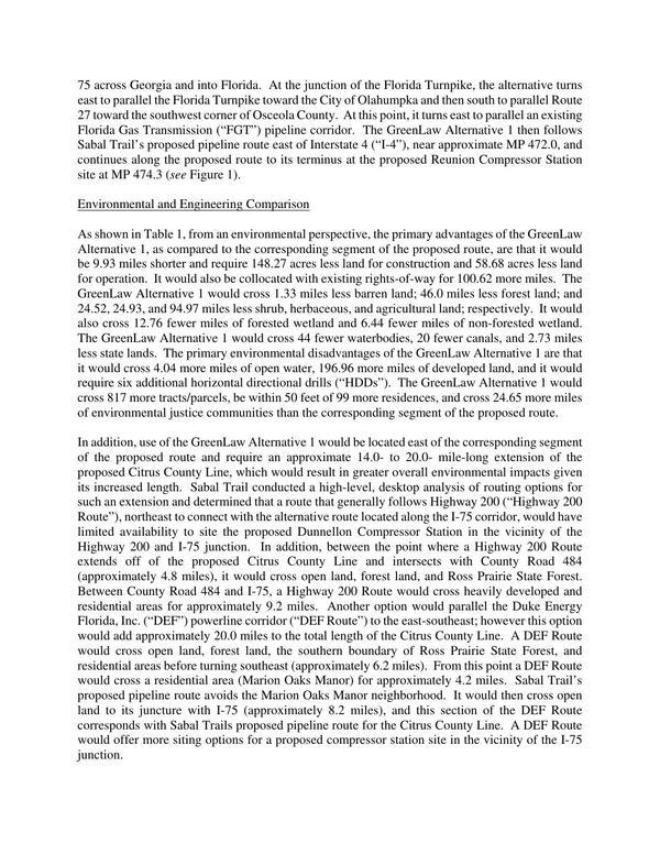 600x776 Greenlaw ernative 1 (2 of 3), in Response to FERC directive of 26 August 2014, by Sabal Trail Transmission, for SpectraBusters.org, 15 September 2014