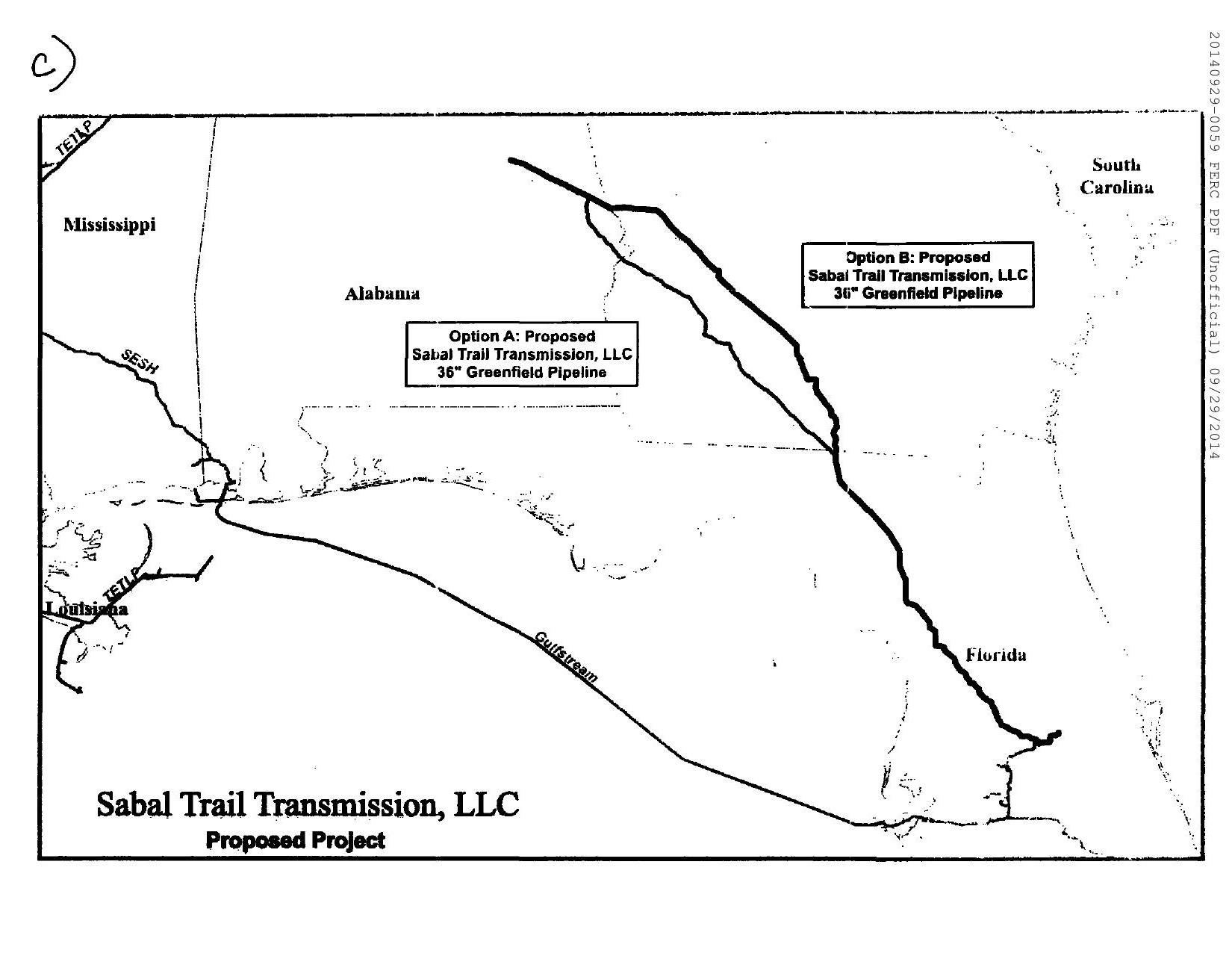 1650x1280 C: Sabal Trail map, in Resurvey all the properties, by Bill Kendall, for SpectraBusters.org, 29 September 2014