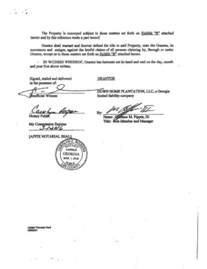 300x389 Page-09 Limited Warranty Deed, Down Home Plantation to Sabal Trail (2 of 5), in We grow increasingly concerned, by Dougherty County Commission, 25 August 2014