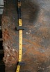 72x103 Figure 6. Photograph of the external surface of Pipe Segment A2 on the counter-clockwise side of rupture., in Pilot Grove, MO PEPL explosion, by John S. Quarterman, for SpectraBusters.org, 25 August 2008