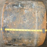 897x897 Figure 3. Photograph of Pipe Segment C in the as-received condition., in Pilot Grove, MO PEPL explosion, by John S. Quarterman, for SpectraBusters.org, 25 August 2008