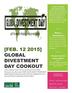 72x93 Flyer, in Global Divestment Day Cookout, by S.A.V.E., for SpectraBusters.org, 12 February 2015