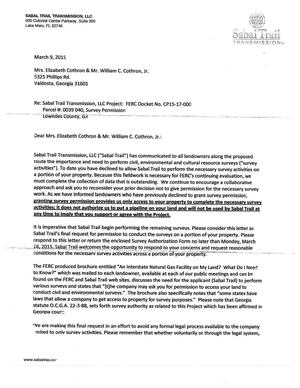 300x388 Final request, in Eminent domain final notice from Sabal Trail, by John S. Quarterman, for SpectraBusters.org, 9 March 2015