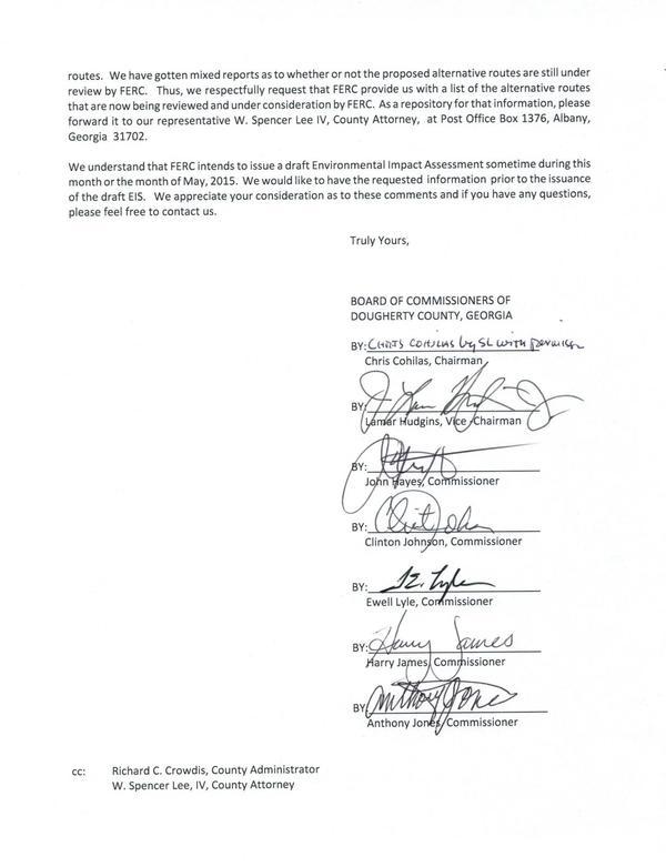 600x781 20150406-5144-30464227-002, in FERC still stonewalling Dougherty County Commission and landowners about Sabal Trail, by John S. Quarterman, for SpectraBusters.org, 6 April 2015