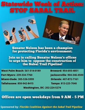 300x388 NelsonSabalCalls, in Ask FL Sen. Nelson to oppose Sabal Trail, by Tim Canova, for SpectraBusters.org, 18 April 2017
